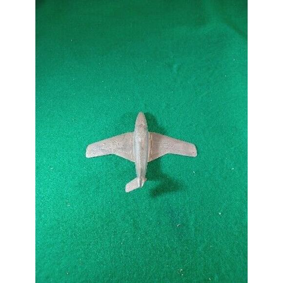 VINTAGE CALLEN MFG METAL/ PRESSED STEEL Military “TBX” Jet See Pics Bin F - Picture 1 of 10